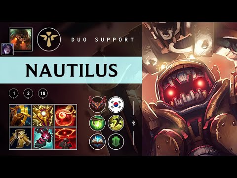 Nautilus Support vs Anivia - KR Grandmaster Patch 25.24