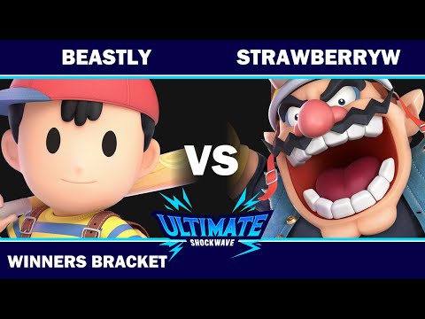 USW 144 - Winners Bracket - UTA | Beastly (Ness) VS StrawberryW (Wario) - SSBU Ultimate
