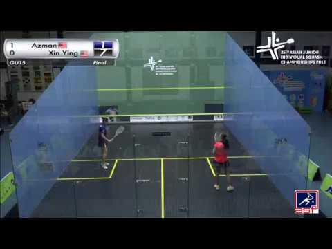 GU15-Aira Azman [1] (Malaysia) V. Yee Xin Ying [2]. (Malaysia)
