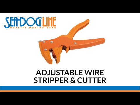 Adjustable Wire Stripper & Cutter by Sea-Dog Line