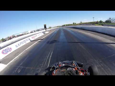 Monster Kart Dragster 954rr GoPro 10.80sec a 116mph