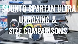 Suunto Spartan Ultra: Unboxing & Size Comparisons!