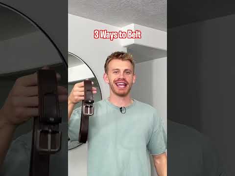 3 ways to take off your belt! The dad way though 👀