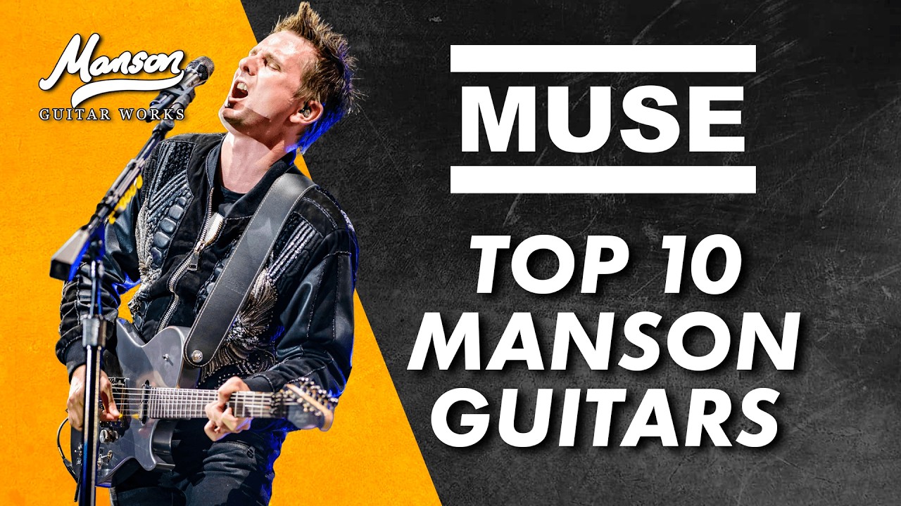 Muse - Top 10 Matt Bellamy Manson Guitars | The Muse Talk Podcast