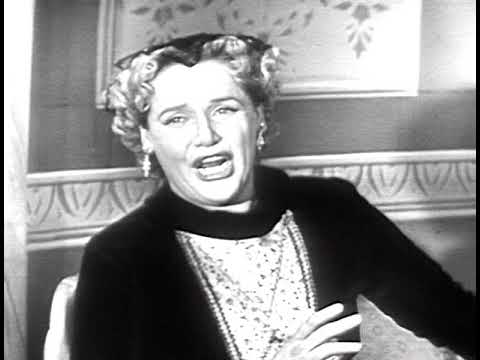 Eleanor Steber, soprano - Mozart - Le nozze de Figaro - 'Dove sono' (video - 1951)