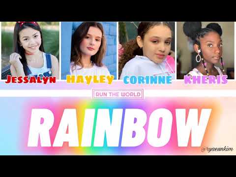 Run the World, Jam Jr. - RAINBOW (Lyrics) || Ryaeun