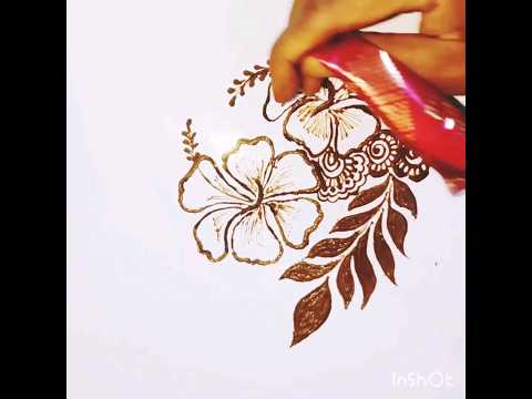 #stylish flowers mehndi Design#ytshrots video 🥀