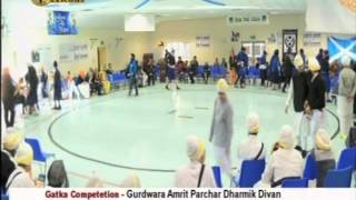 preview picture of video 'Hola Mohalla Gatka Tournament 2015'