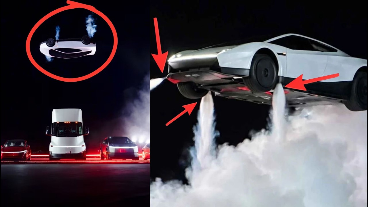 CUÁNTO VA a COSTAR EL CARRO VOLADOR de TESLA y podrás MANEJARLO en TU CALLE?