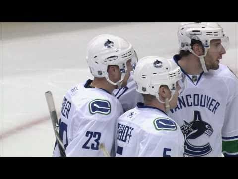Canucks at Ducks - Alex Edler 2-1 Goal - Pre-Season - 10.01.10 - HD
