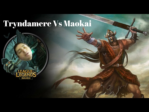Tryndamere Vs Maokai | Full game play with commentary