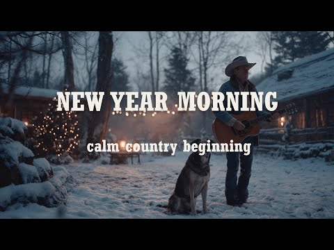 New Year Morning | Calm Winter Country Music | Peaceful New Beginning Vibes