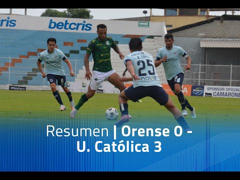 Resumen: Orense 0 - U. Católica 3