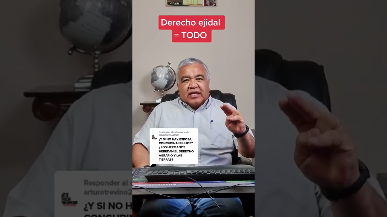 Quien hereda un derecho ejidal, hereda todo lo implícito en la calidad de ejidatario👨🏻‍🌾 #shorts