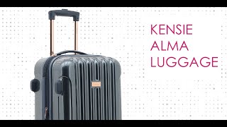 Kensie Alma Luggage Kensie Suitcases For Women