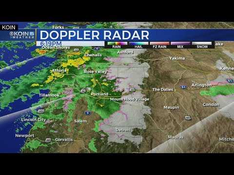 6 p.m. Tuesday evening forecast KOIN 6 News Feb. 19, 2019