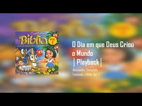 O Dia Que Deus Criou O Mondo Play Back - Alessandra Samadello