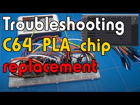 Troubleshooting C64 PLA chip replacement