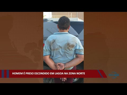 Homem é preso escondido em Lagoa na Zona Norte 25 11 2021