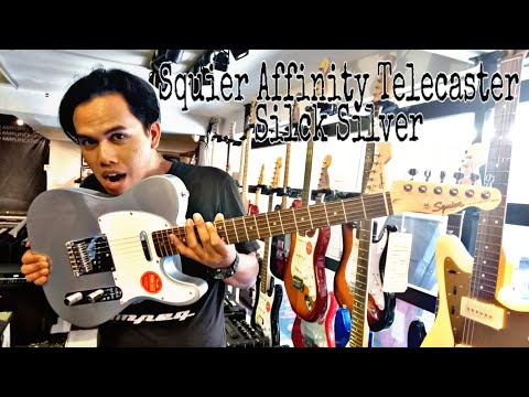 Демонстрация электрогитары Fender Squier Affinity Telecaster LRL