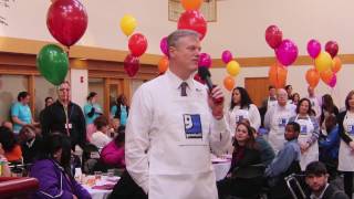 Governor Baker celebrates Thanksgiving with Boston area community organizations