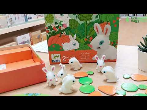 Djeco - Little collect - Nyuszi ül a fűben