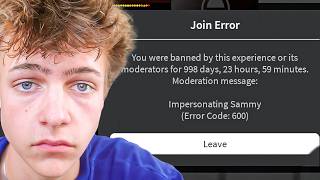 I Got BANNED After Trolling Sammy...