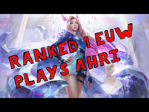 Rank 1 EUW - NISQY LFT - Plays Mid Ahri vs Veigar
