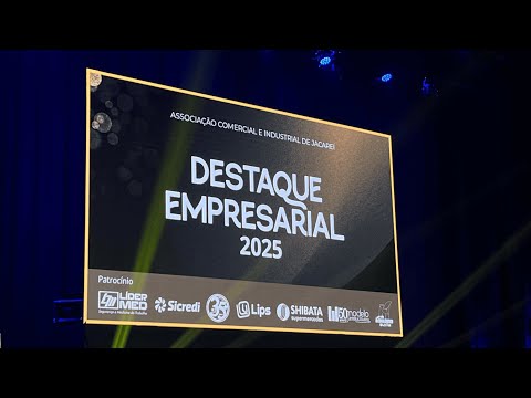 Destaque Empresarial ACIJ 2025 | O Maior Reconhecimento ao Comércio de Jacareí