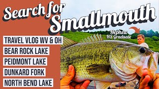 Search for Smallmouth in WV & OH Travel VLOG