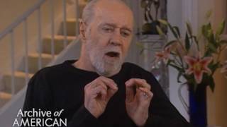 George Carlin on his first apperance on "Tonight" wtih Jack Paar