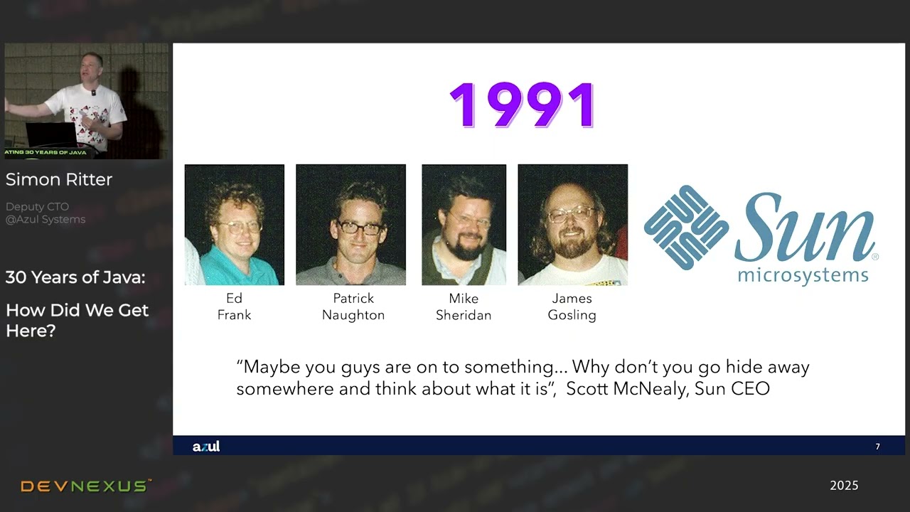 Devnexus 2025 - 30 Years of #Java  How Did We Get Here - Simon Ritter