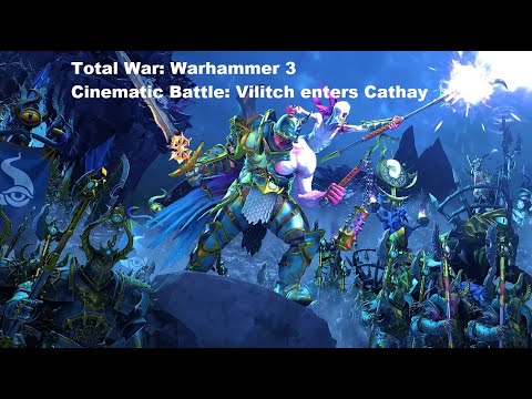 Vilitch breaches Snake Gate [Total War: Warhammer 3 cinematic battle]