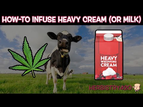 Cannabis Infused Heavy Cream Recipe: 5 Simple Steps