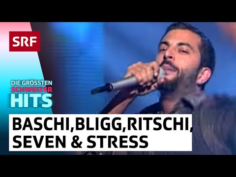 Baschi, Bligg, Ritschi, Seven und Stress: Stahn uf | Die grössten Schweizer Hits | SRF