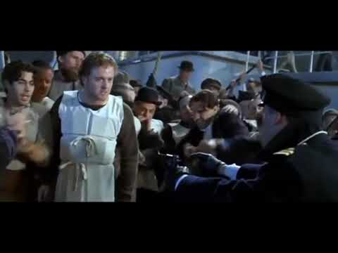 Traurige Szene Titanic (german)