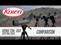 How does the Kowa TSN-66a spotting scope stack up against the best 65mm spotters?