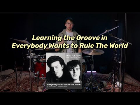 Learning the Everybody Wants To Rule The Wold Drum Groove