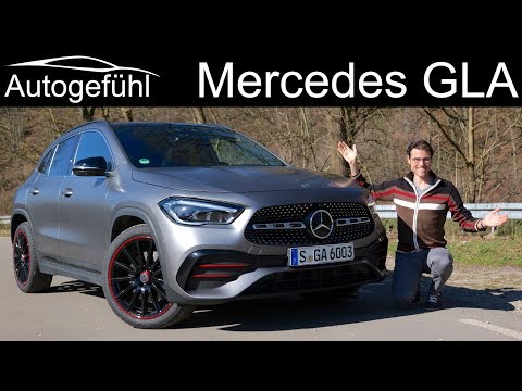 all-new Mercedes GLA 250 FULL REVIEW 2021 2020 - now more SUV than crossover?  Autogefühl