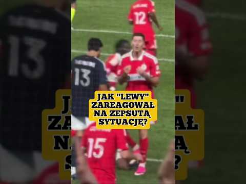 Jak Lewandowski zareagował na zepsutą sytuację? #piłkanożna #football #mls #polska