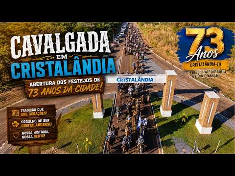 Cavalgada de Cristalândia no Tocantins: Você Vai Ficar de Boca Aberta