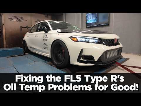 Fixing the FL5 Civic Type R's Oil Temp Problems for Good!