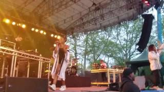 One Dance cover Lulu James and Gorgon City at Summerstage 18 May 2016