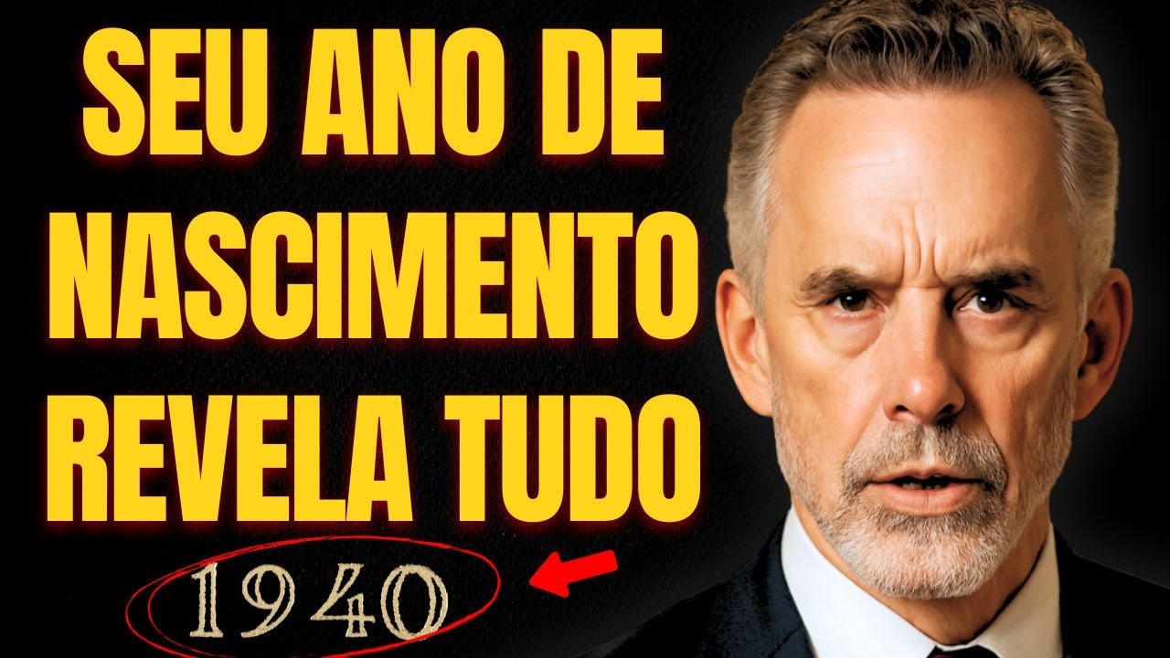 O que o último dígito do seu ano de nascimento significa vai te chocar | Jordan Peterson