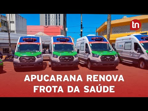 Apucarana renova frota da saúde com investimento de R$ 1,5 milhão