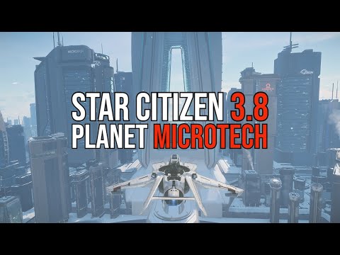 Star Citizen 3.8 PTU Gameplay | Planet microTech a Closer Look!