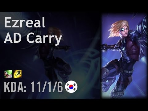 Ezreal AD Carry vs Kalista - Flawless - KR Challenger Path 6.2