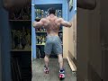 out of contest shape hairy bodybuilder