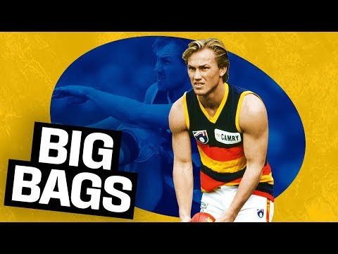 GODRA! Crows superstar Tony Modra kicks 13 goals v Carlton | Big Bags | 1994  | AFL