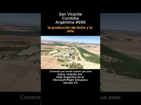 San Vicente, Cordoba desde el Microsoft Flight Simulator #sanvicente #cordoba #msfs #joaha45